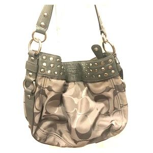 Authentic Gray Coach Purse